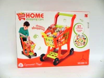 CARRELLO SUPERMARKET C/ACCESSORI