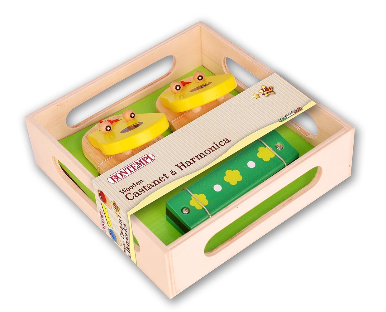 CASTAGNETTE E ARMONICA LEGNO