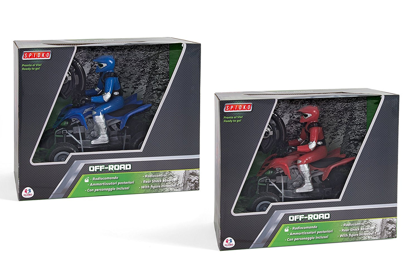 QUAD R/C C/PERSONAGGIO