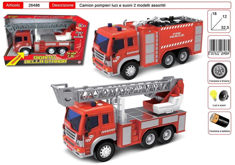 CAMIONCINI POMPIERI