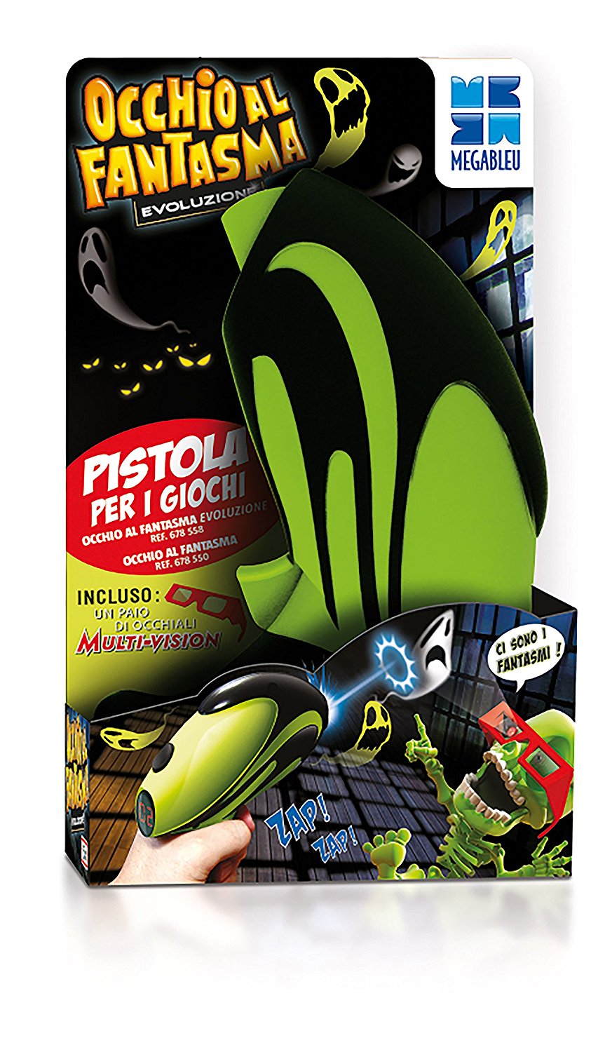 PISTOLA OCCHIO AL FANTASMA EV.3D