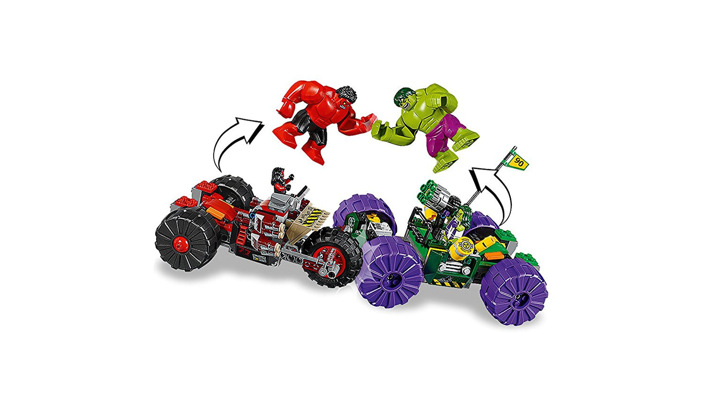 HULK CONTRO RED HULK S.HEROES 76078