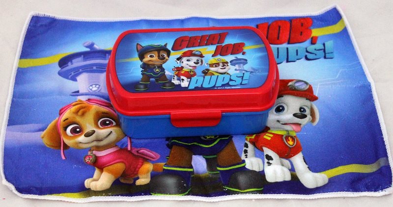 PORTAMERENDA PAW PATROL C/TOV.30X40