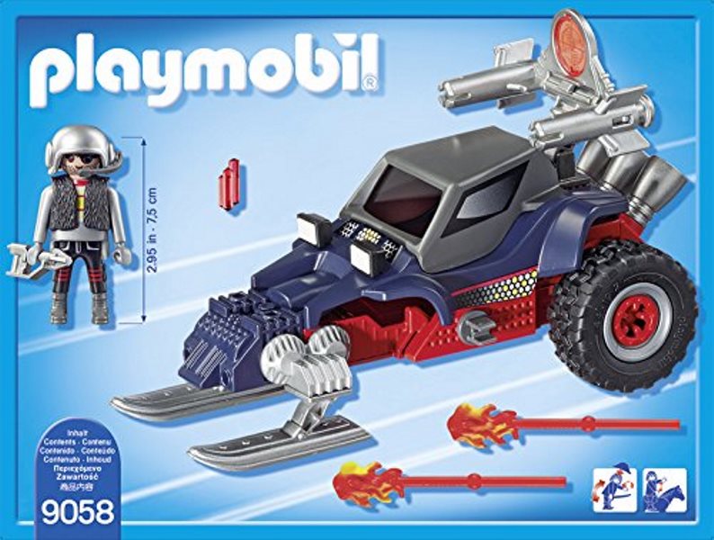 PREDATORE CON MOTOSLITTA PY9058