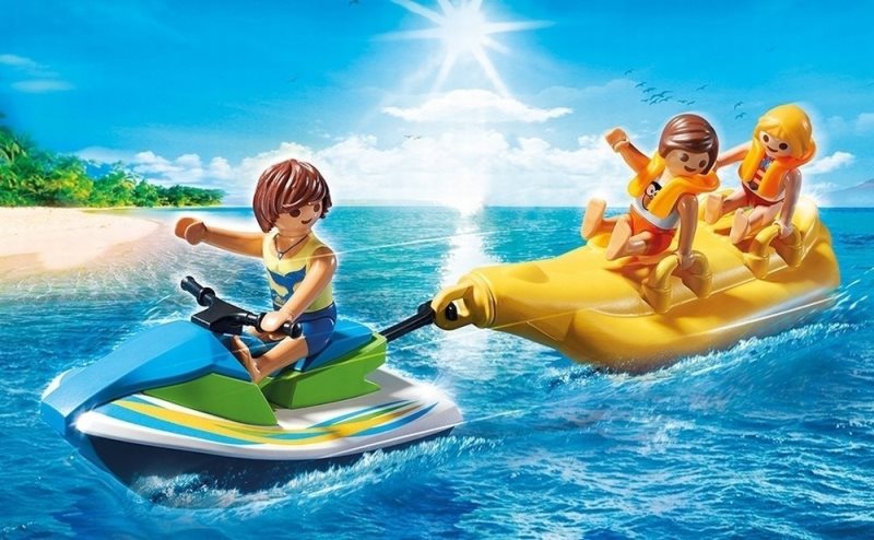 MOTO D'ACQUA CON BANANA BOAT PY6980