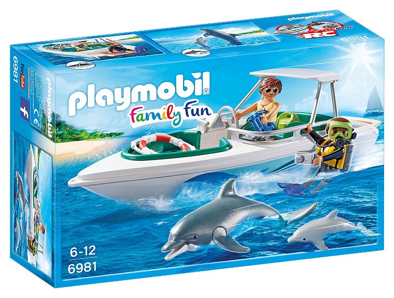SUB CON MOTOSCAFO E DELFINI PY6981
