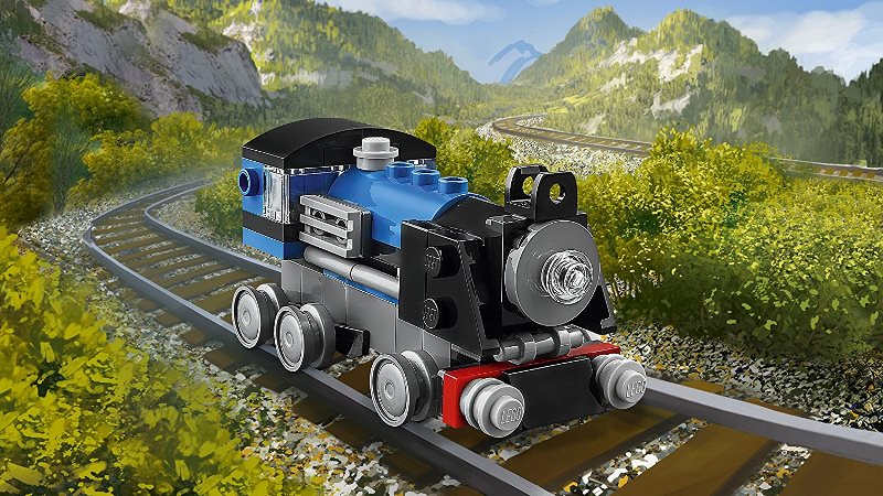 LOCOMOTIVA BLU CREATOR 31054