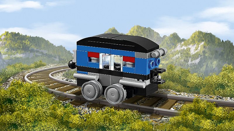 LOCOMOTIVA BLU CREATOR 31054