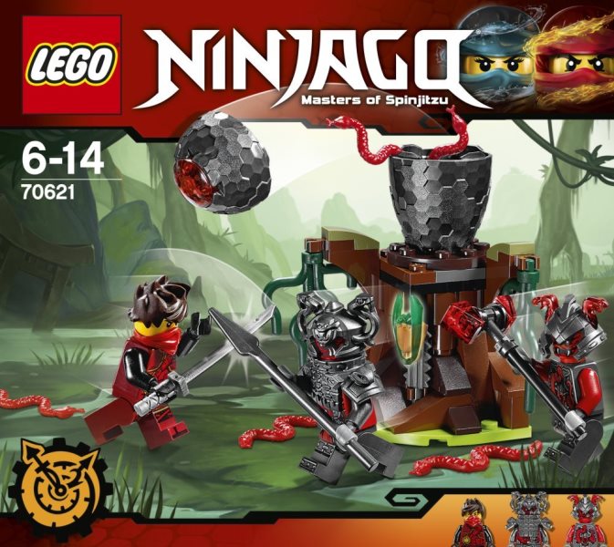 ATTACCO DI VERMILLION NINJAGO 70621