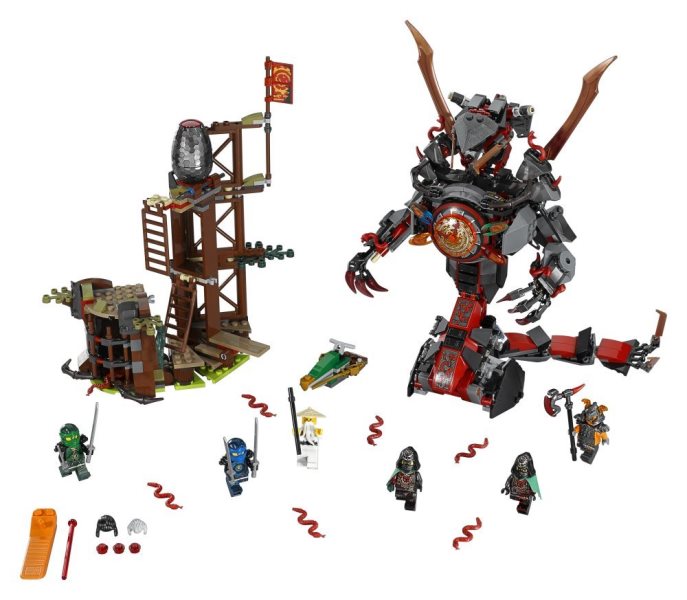 L'ALBA DI IRON DOOM NINJAGO 70626