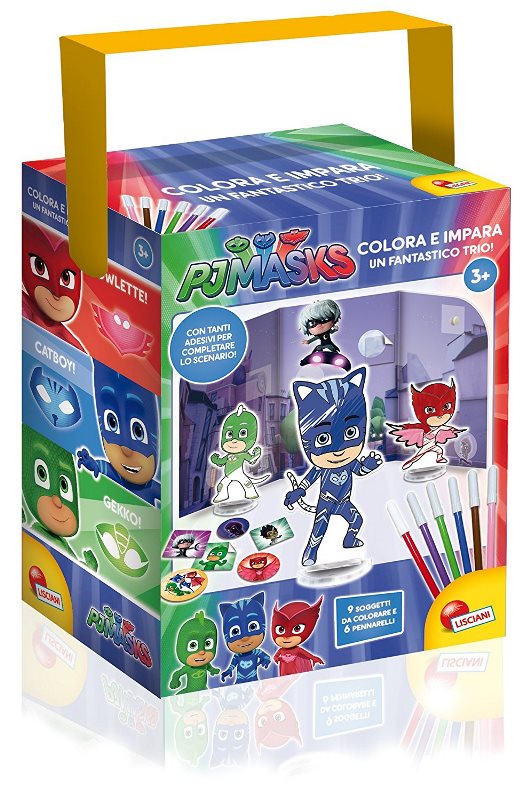 PJ MASKS COLORA IMPARA IN BOX N.1