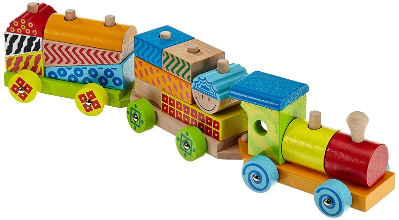 SET TRENO IN LEGNO 20PZ
