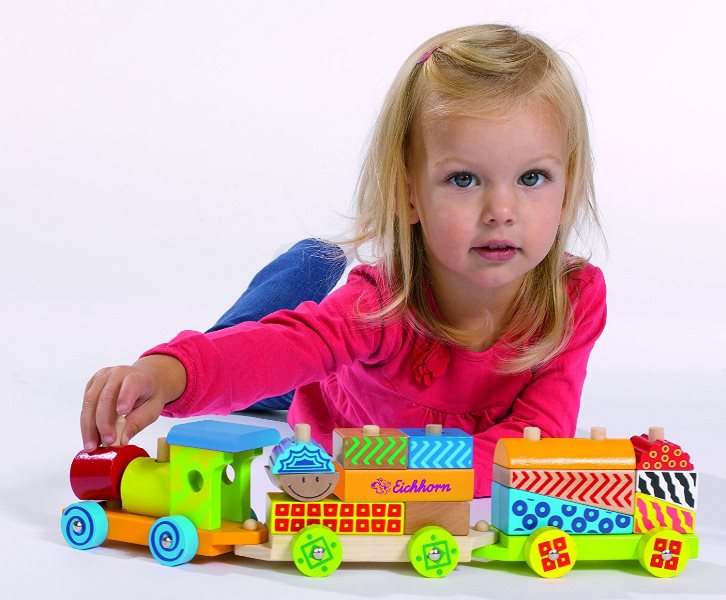 SET TRENO IN LEGNO 20PZ