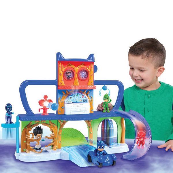 PJ MASKS SET QUARTIER GENERALE