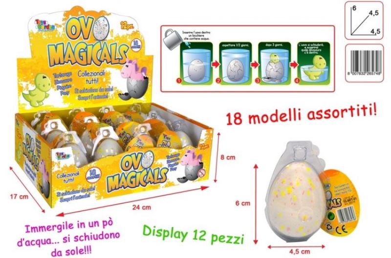 OVO MAGICALS 6CM DISP.12