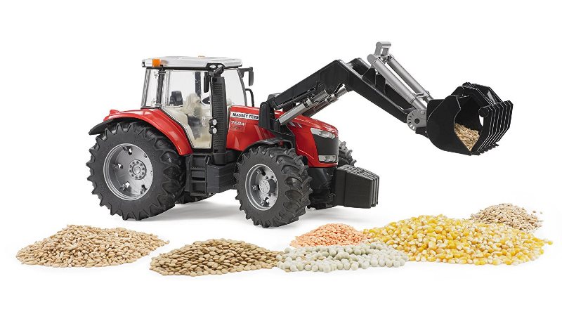 TRATTORE MASSEY FERGUSON 7600 CON B