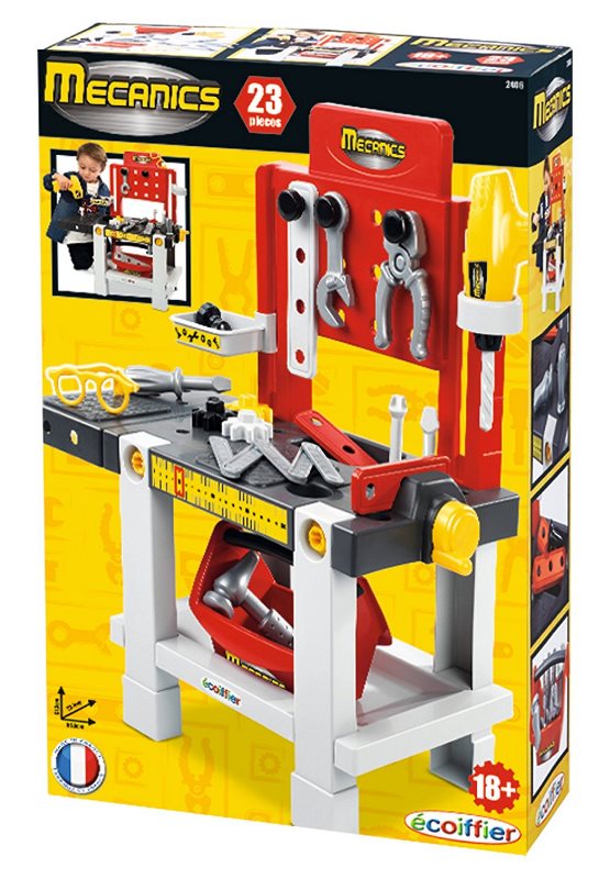 TAVOLO DA LAVORO ROSSO 23PZ