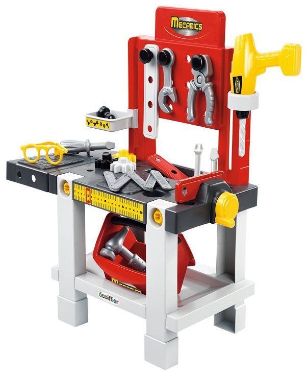 TAVOLO DA LAVORO ROSSO 23PZ