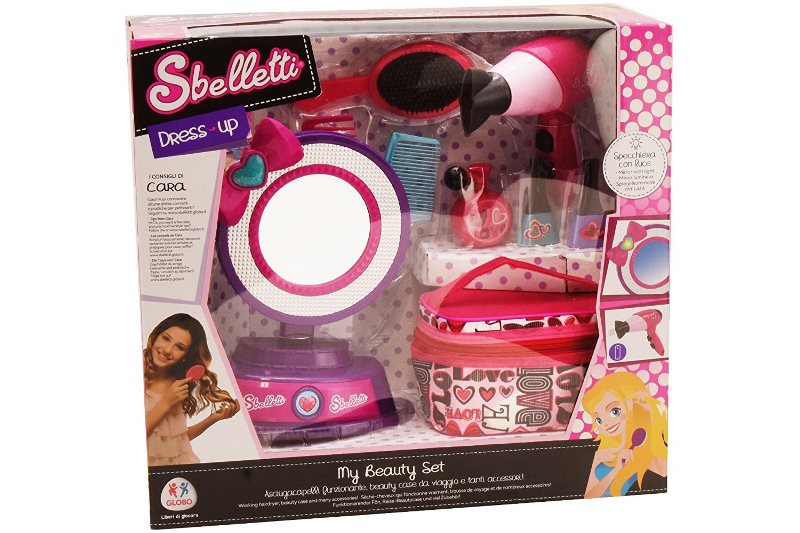 SET BELLEZZA C/ACCESSORI E SPECCHI.
