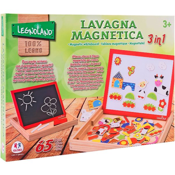 LAVAGNA LEGNO MAGNETICA C/ACC.65PZ