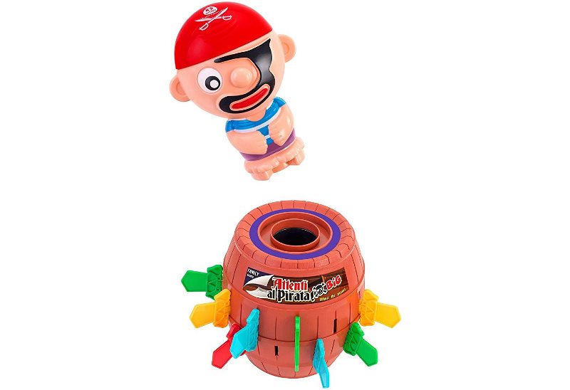 GIOCO DEL PIRATA NELLA BOTTE C/16