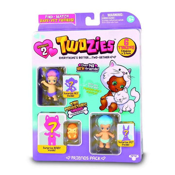 PACIOCCHINI FRIENDS PACK 3+3