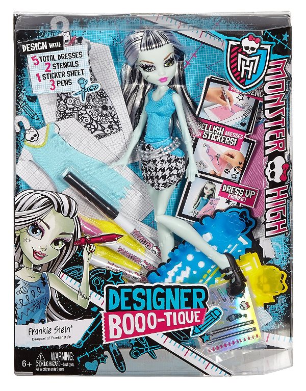 MONSTER HIGH DESIGNER BOO-FRANKIE