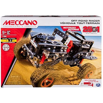 MECCANO VEICOLI FUORISTRADA 25PZ
