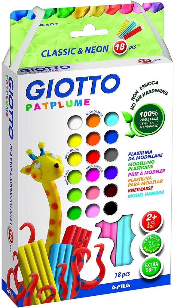 GIOTTO PATPLUME 18X20G COL.ASS.