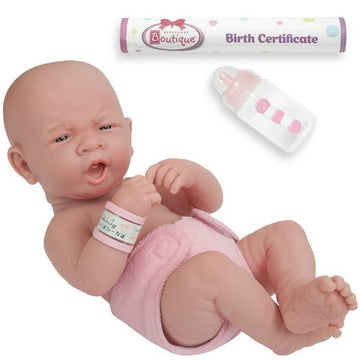 NEONATO PANNOLINO ROSA 36CM 18505