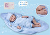 BAMBOLOTTO CARLOS LANA AZZURRO 45CM