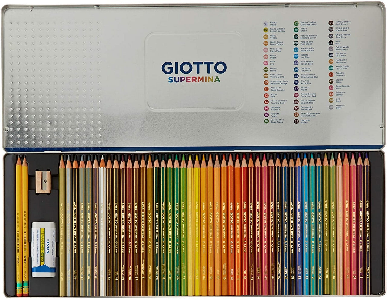 GIOTTO SUPERMINA SCAT.METALLO 50PZ