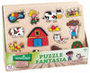PUZZLE LEGNO C/PIOLI 40X30 12PZ