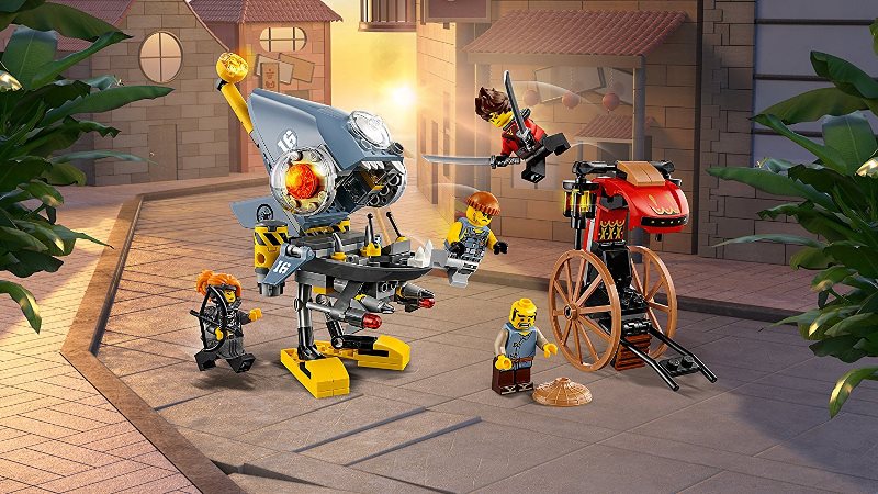 ATTACCO DEL PIRANHA NINJAGO 70629
