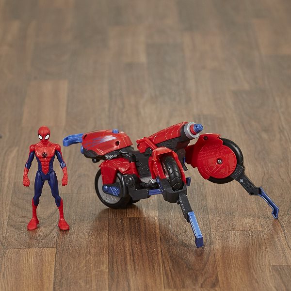 SPIDERMAN 3IN1 SPIDER CYCLE C/PERS.