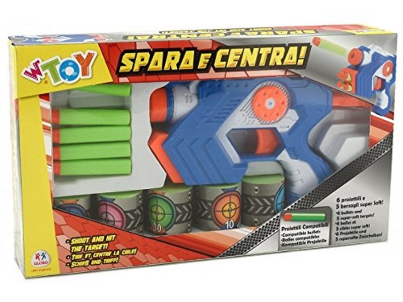 PISTOLA C/6 PROIETTILI SOFFICI