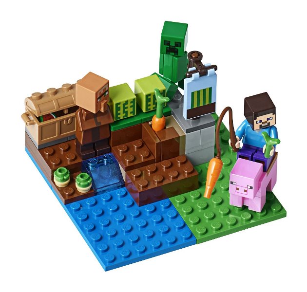 LA FATTORIA MELONI MINECRAFT 21138