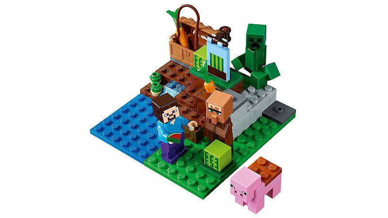 LA FATTORIA MELONI MINECRAFT 21138