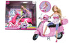 BAMBOLA LINDA IN SCOOTER