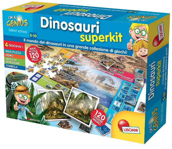 DINOSAURI SUPERKIT GENIUS