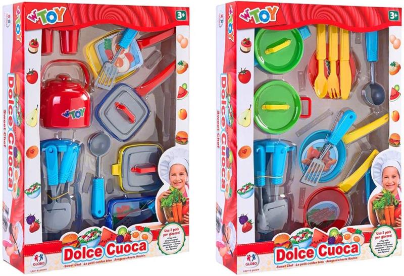 PENTOLE C/ACCESSORI DA CUCINE 2ASS