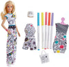 BARBIE CRAYOLA COLORA MODA