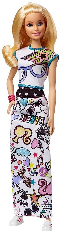 BARBIE CRAYOLA COLORA MODA