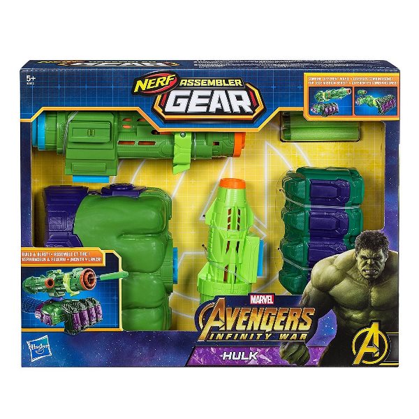 AVENGERS BLASTER ASS.GEAR HULK
