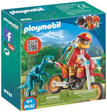 MOTO DA CROSS E RAPTOR DINOS 9431