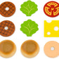 SET HAMBURGER LEGNO