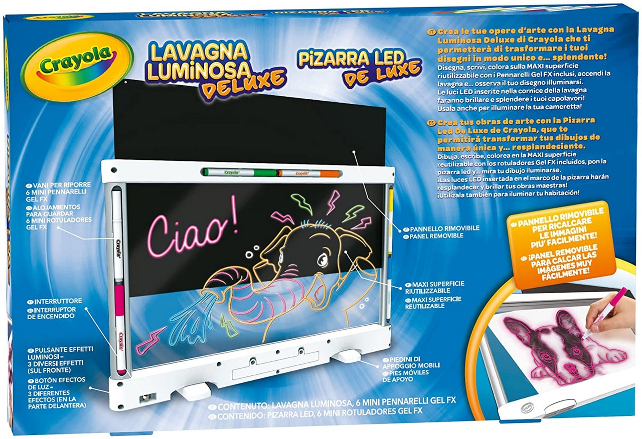LAVAGNA LUMINOSA DELUXE CRAYOLA
