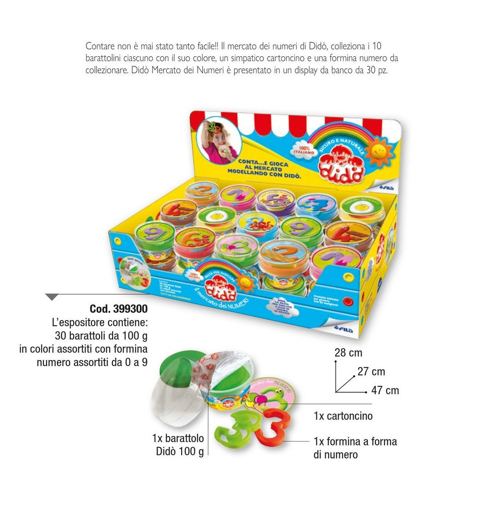 DIDO'BARATTOLO MERCATO NUMERI 100G