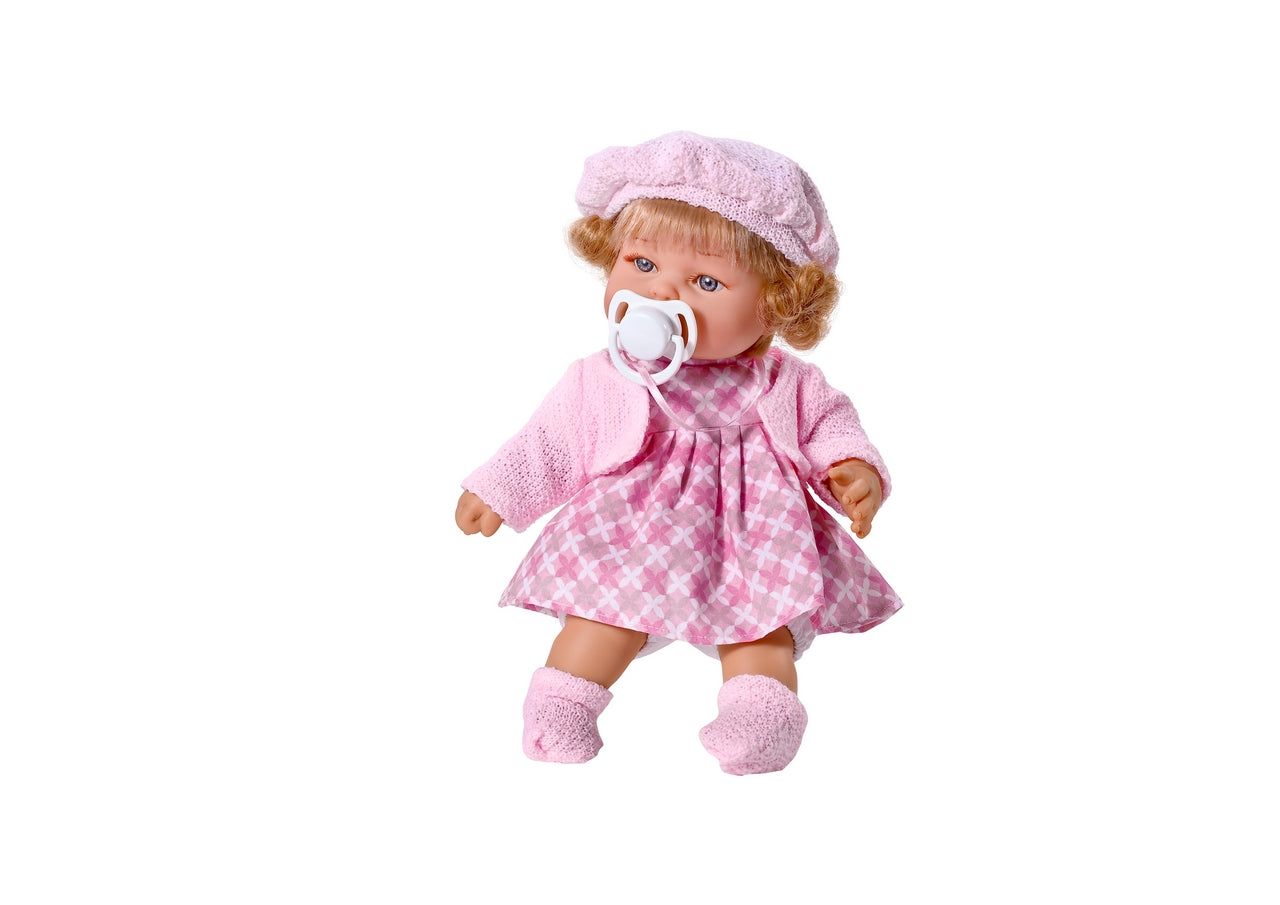 BAMBOLOTTO CAPPELLO ROSA CM.28