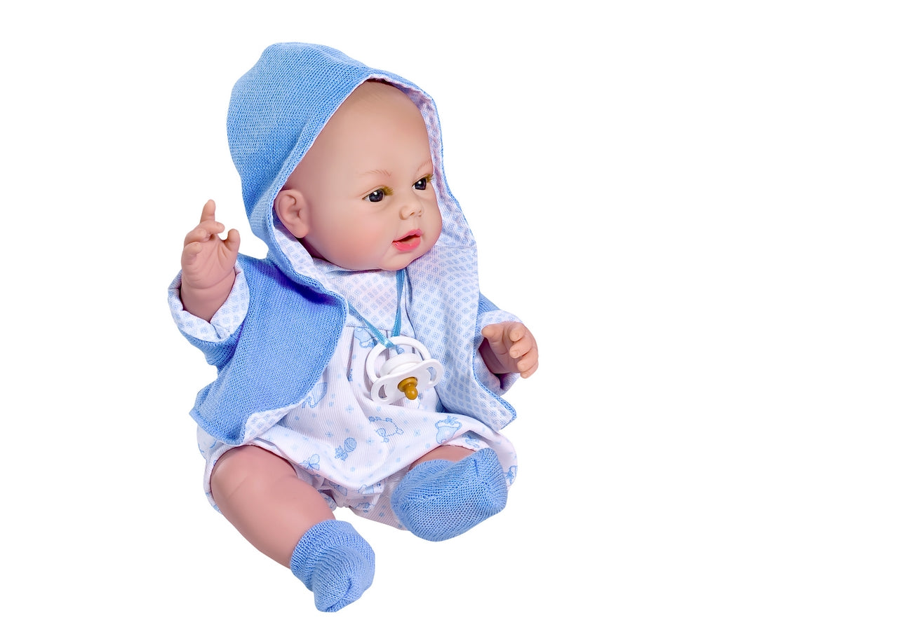 BEBE CARLA C/MONO CHAQUE AZZURRO33C